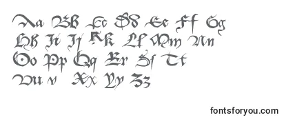 Review of the Dufay Font