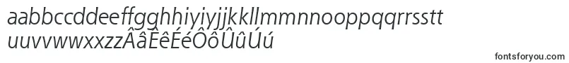 ShannonAttItalic-fontti – friisiläisten fontit