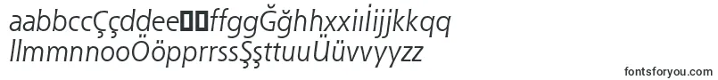 Fonte ShannonAttItalic – fontes azerbaijanas