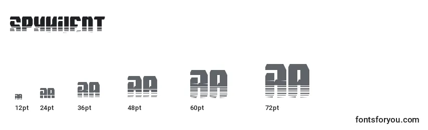 SpyhVent Font Sizes