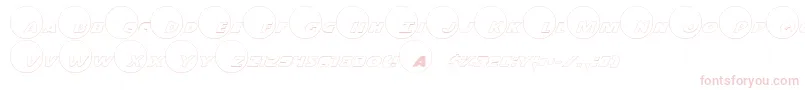 フォントDot.ComOutline – ピンクのフォント