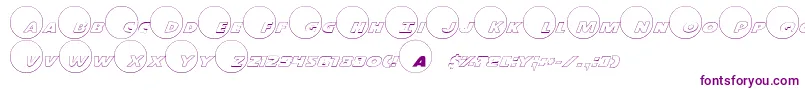 Dot.ComOutline-fontti – violetit fontit
