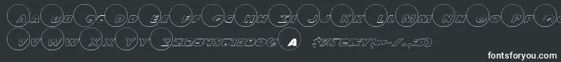 Dot.ComOutline Font – White Fonts