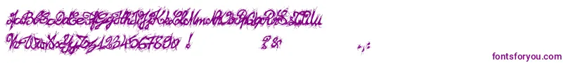 El26fontBrush2129 Font – Purple Fonts