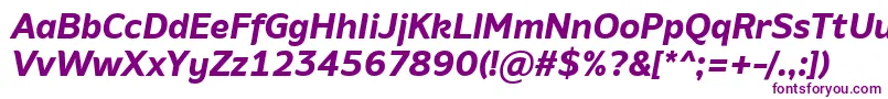 AminoBoldItalic Font – Purple Fonts