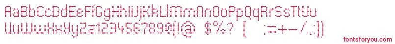 Pharmacare-fontti – punaiset fontit