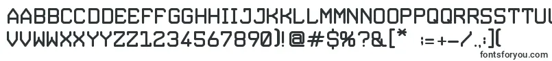 Шрифт Dylova5tuff – техно шрифты