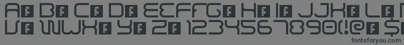 BajajSans Font – Black Fonts on Gray Background