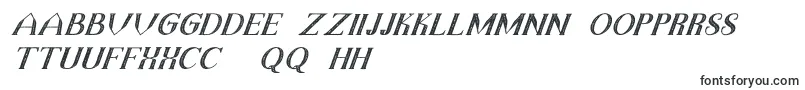 Шрифт TheDarkTitanVintageItalic – узбекские шрифты