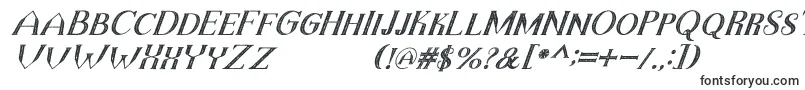 TheDarkTitanVintageItalic Font – TTF Fonts