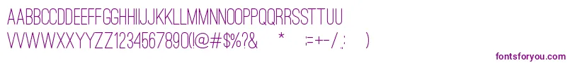 OstrichSansRoundedMedium Font – Purple Fonts