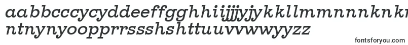 GhostlightLightitalic-Schriftart – ruandische Schriften