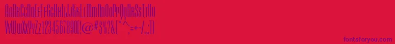 fuente Camertonfc – Fuentes Moradas Sobre Fondo Rojo