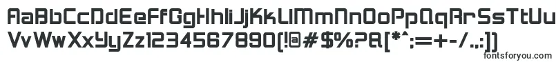 LoganfiveBold-fontti – moniriviset fontit