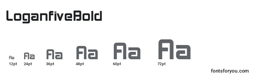 LoganfiveBold Font Sizes