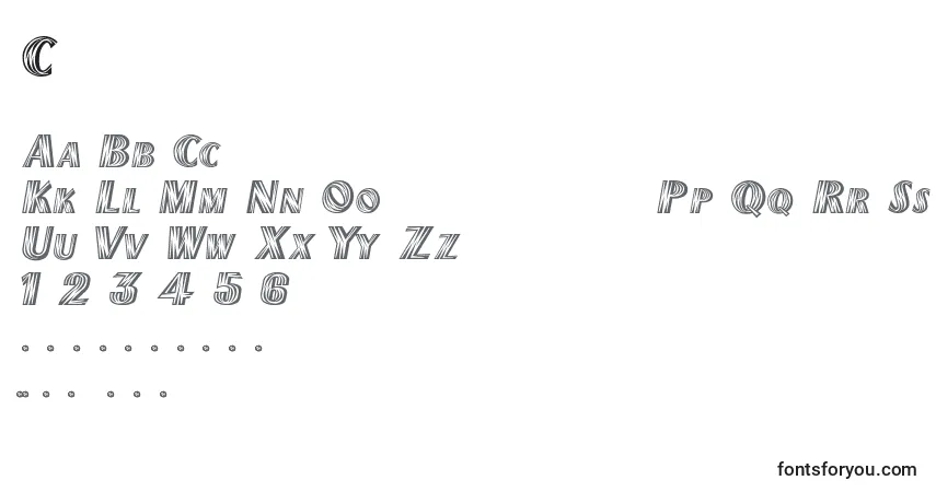 Schriftart ChilipepperExtrabold – Alphabet, Zahlen, spezielle Symbole