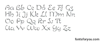 LinotypeZurpreisLight-fontti