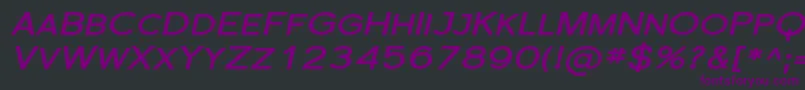 fuente SfflorencesansscexpBoldita – Fuentes Moradas Sobre Fondo Negro