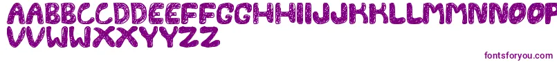FontesdaTfb-Schriftart – Violette Schriften