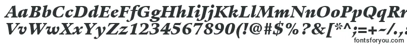 GuardiLt96BlackItalic-Schriftart – Vertikale Schriften