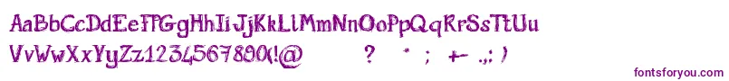ScriptGribouillon Font – Purple Fonts