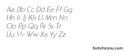 Обзор шрифта StaidItalic