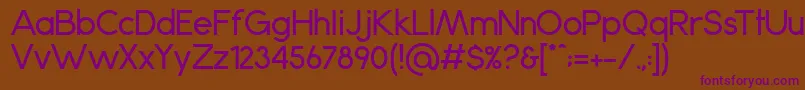 More about Anke Font Anke Font – Purple Fonts on Brown Background