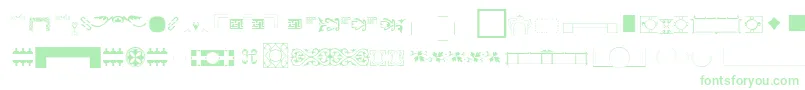Pfornmtreasures3Layer2-Schriftart – Grüne Schriften