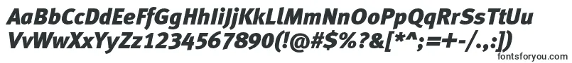 MetablacklfcItalic Font – Full Fonts