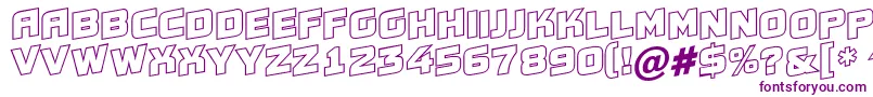 Conce20 Font – Purple Fonts on White Background