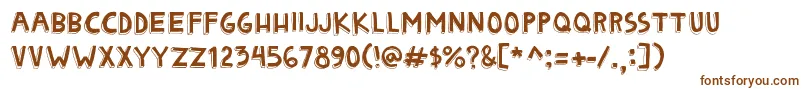 Matryoshka Font – Brown Fonts