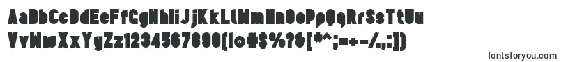 TesUltrablack-fontti – Fontit Adobe Indesignille