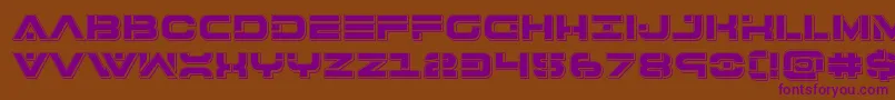 More about 7thservicepunch Font 7thservicepunch Font – Purple Fonts on Brown Background