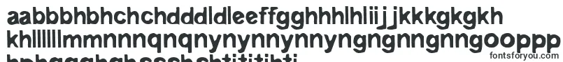 Шрифт EmbryonicOutside – сесото шрифты