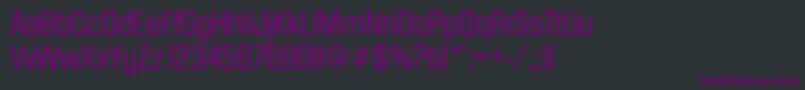 DiamanteserialRegular Font – Purple Fonts on Black Background