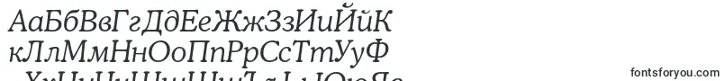 Шрифт OsvaldlightcItalic – болгарские шрифты