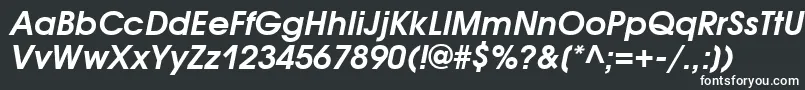 AvantgardegothiccttBolditalic Font – White Fonts
