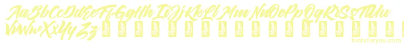 ThirthyDemo Font – Yellow Fonts