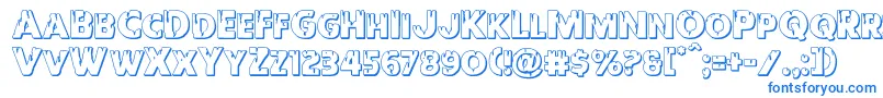 Redundeadshadow Font – Blue Fonts
