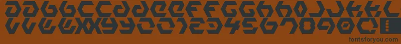 More about HexampleLdr Font HexampleLdr Font – Black Fonts on Brown Background