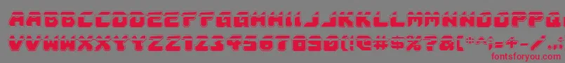 AstropolisLaserAcademy Font – Red Fonts on Gray Background