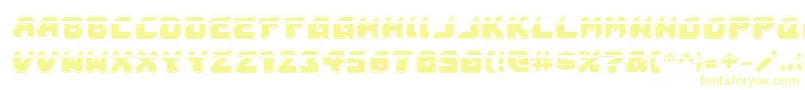 Шрифт AstropolisLaserAcademy – жёлтые шрифты