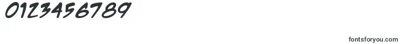 Mangatb-Schriftart – Schriften für Zahlen und Nummern