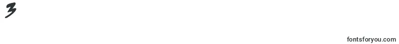 Mangatb Font – Fonts for Digit 3