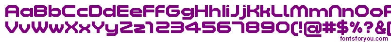ZeltaSixBoldDemo Font – Purple Fonts on White Background