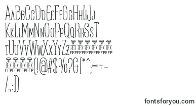 PosteratusRexFfp font – tall Fonts