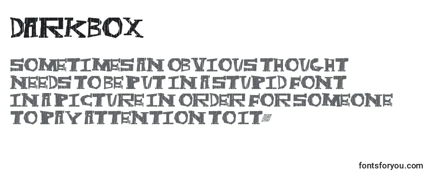 Darkbox Font
