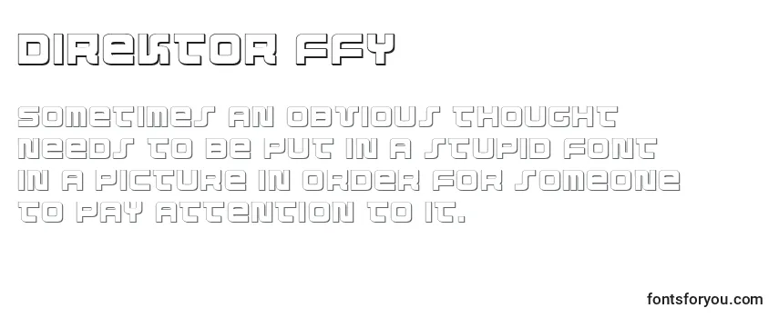 Direktor ffy Font