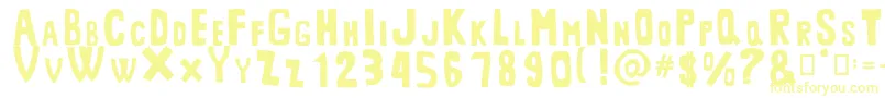 MiddlemanRegular Font – Yellow Fonts