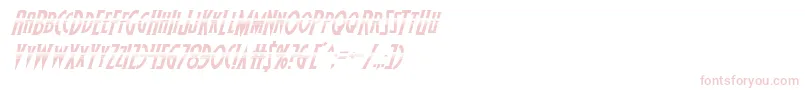 Wolfsbane2halfital Font – Pink Fonts on White Background